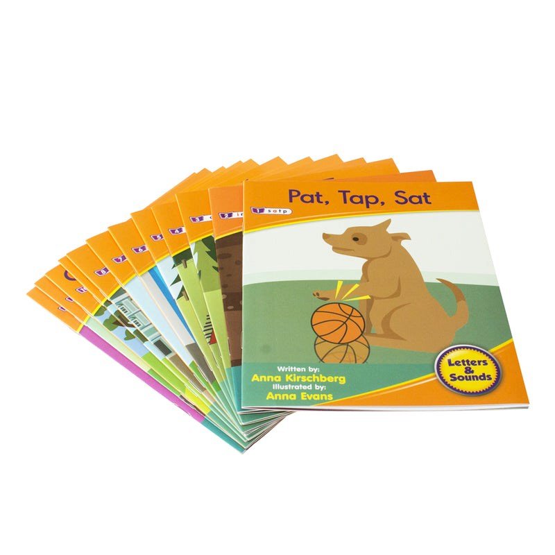 Letters & Sounds Phase 2 Set 1 Fiction - 6 Pack - ABC School Supplies