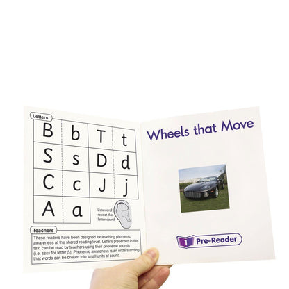 Letters & Sounds Phase 2 Set 1 Non - Fiction - 6 Pack - ABC School Supplies