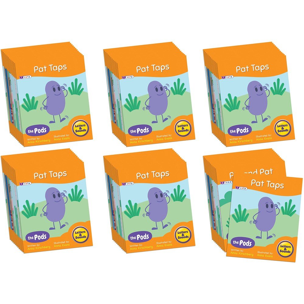 Letters & Sounds Phase 2 The Pods - 6 Pack - ABC School Supplies