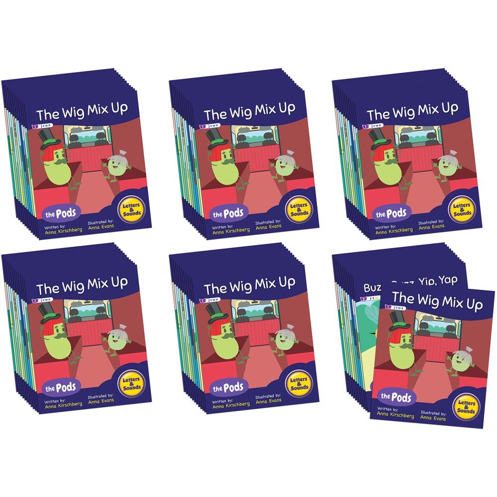 Letters & Sounds Phase 3 The Pods - 6 Pack - ABC School Supplies