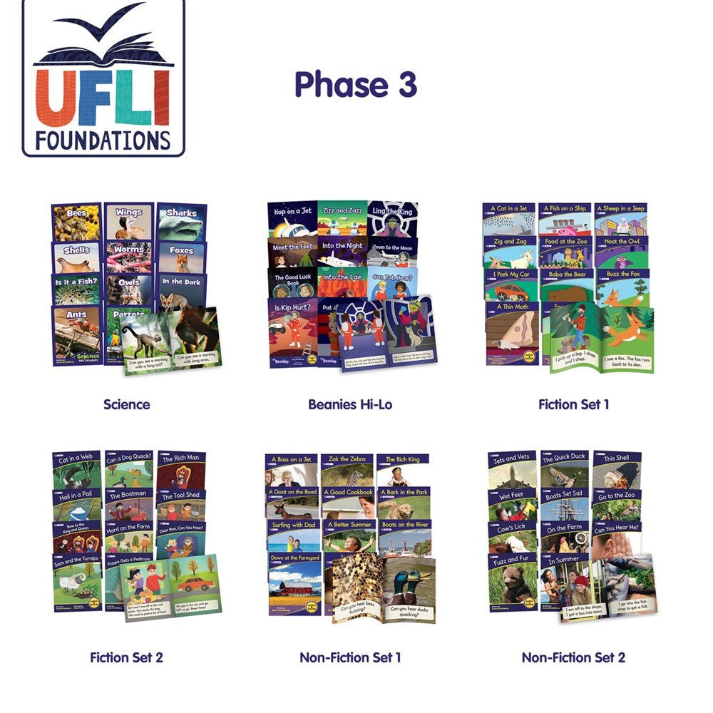 Letters & Sounds Phase 3 UFLI Single Kit - ABC School Supplies
