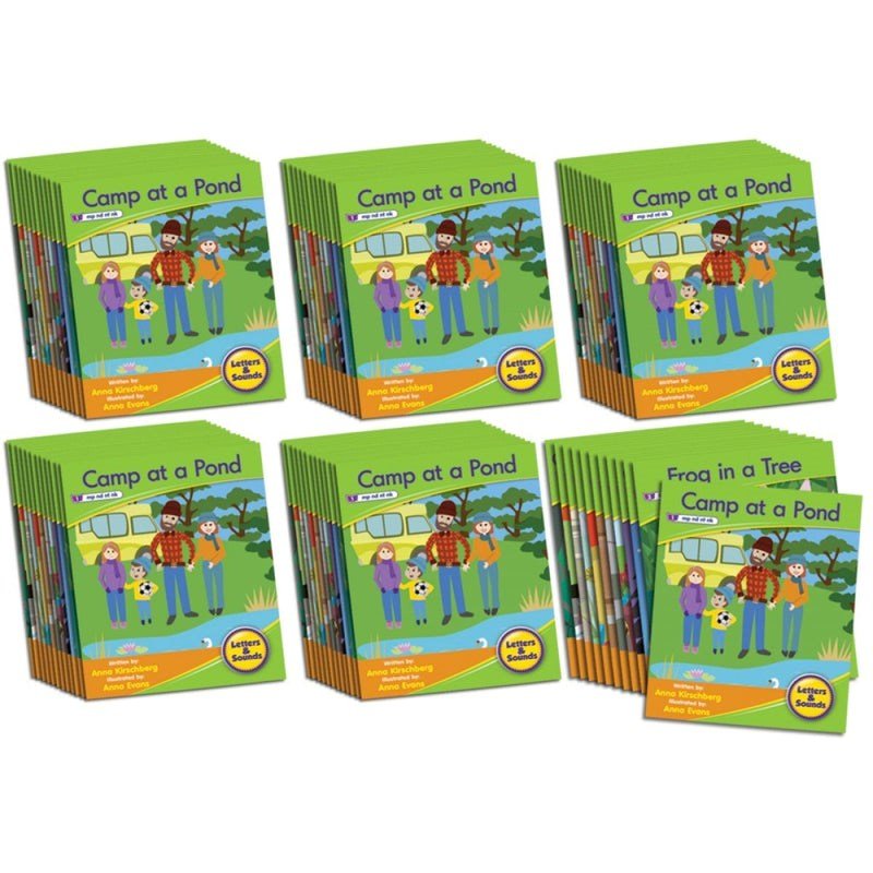 Letters & Sounds Phase 4 Set 1 Fiction - 6 Pack - ABC School Supplies