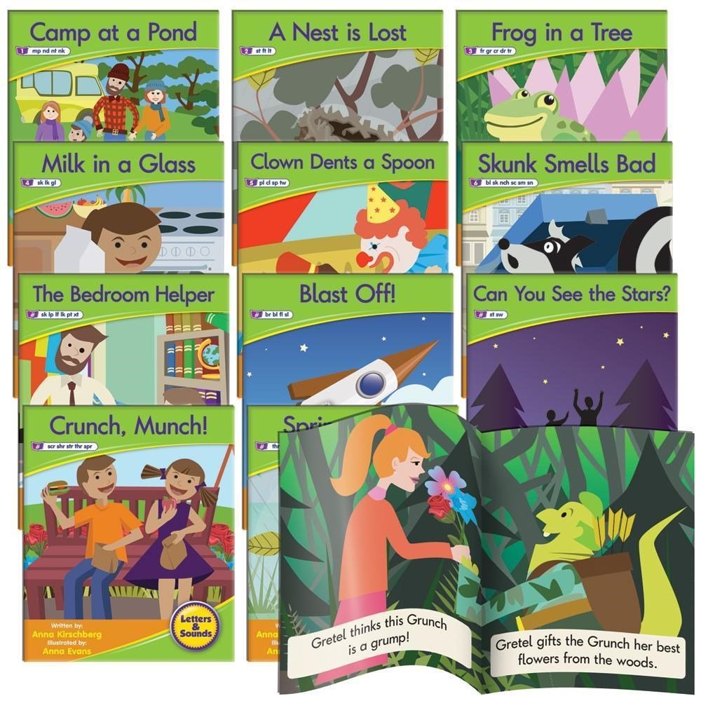 Letters & Sounds Phase 4 Set 1 Fiction - ABC School Supplies