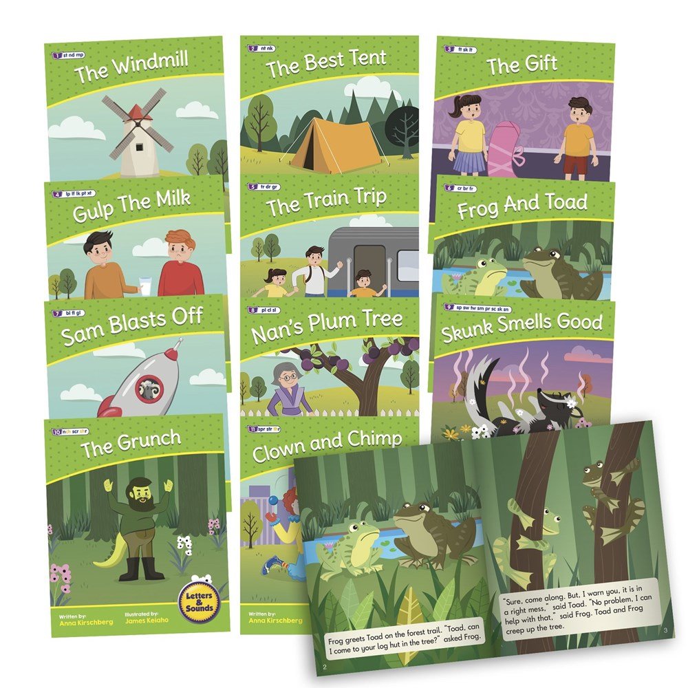 Letters & Sounds Phase 4 Set 2 Fiction - ABC School Supplies