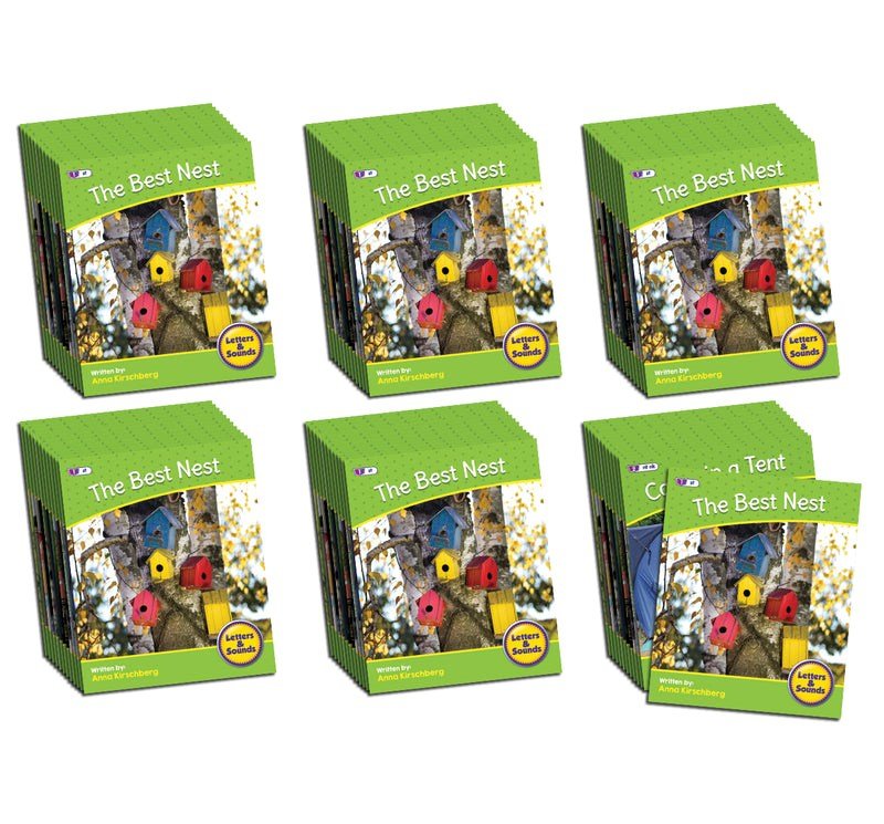 Letters & Sounds Phase 4 Set 2 Non - Fiction - 6 Pack - ABC School Supplies
