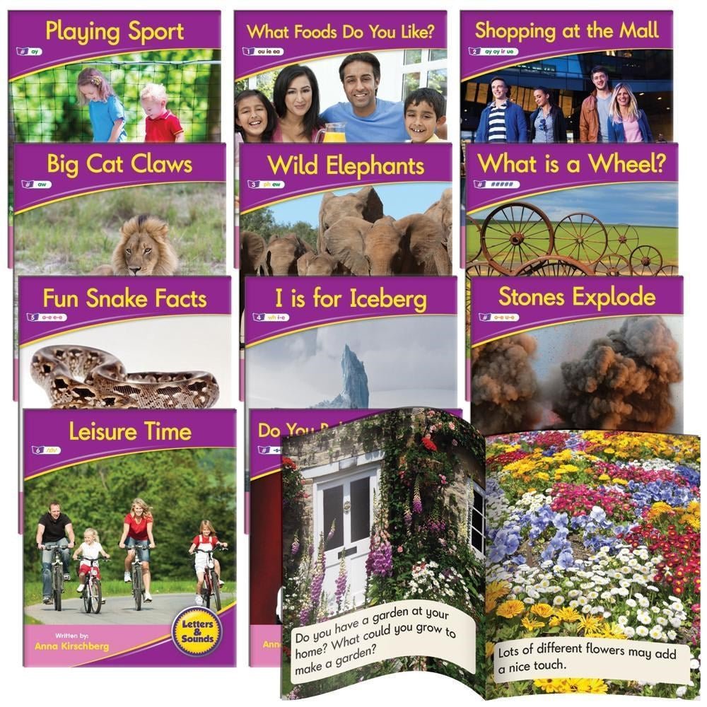 Letters & Sounds Phase 5 Set 1 Non-Fiction - ABC School Supplies