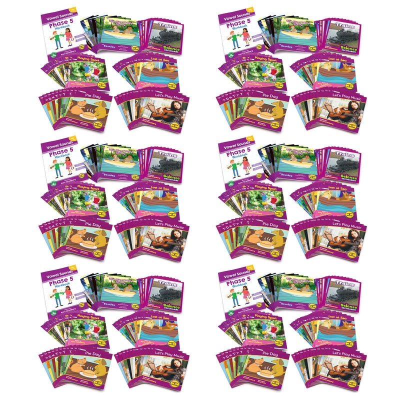 Letters & Sounds Phase 5 Vowel Sounds Classroom Kit - ABC School Supplies