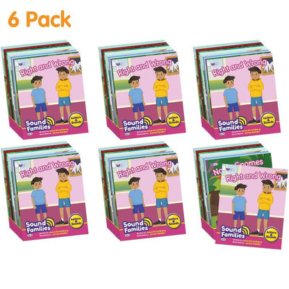 Letters & Sounds Phase 5.5 Fiction Sound Families Consonants - 6 Pack - ABC School Supplies