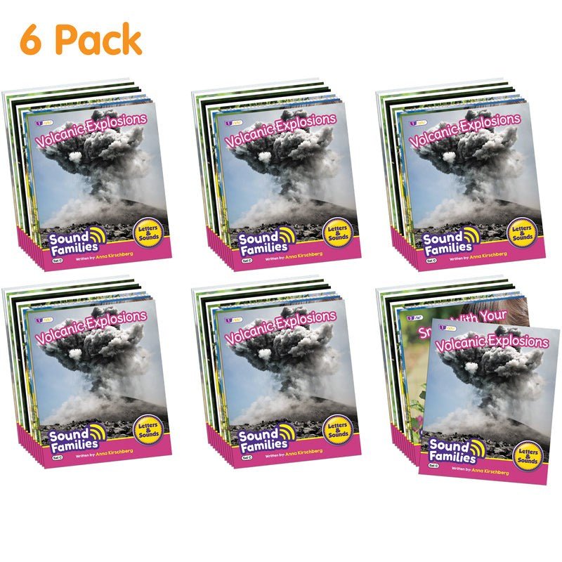 Letters & Sounds Phase 5.5 Non - Fiction Sound Families R - Controlled - 6 Pack - ABC School Supplies
