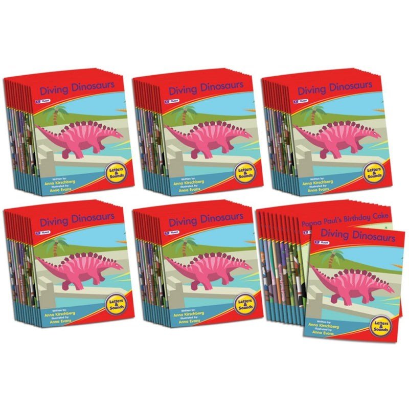 Letters & Sounds Phase 6 Set 1 Fiction - 6 Pack - ABC School Supplies