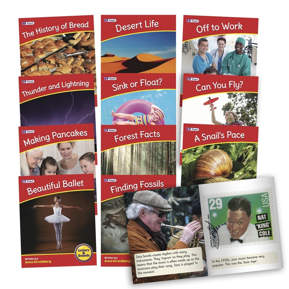 Letters & Sounds Phase 6 Set 2 Non - Fiction - ABC School Supplies