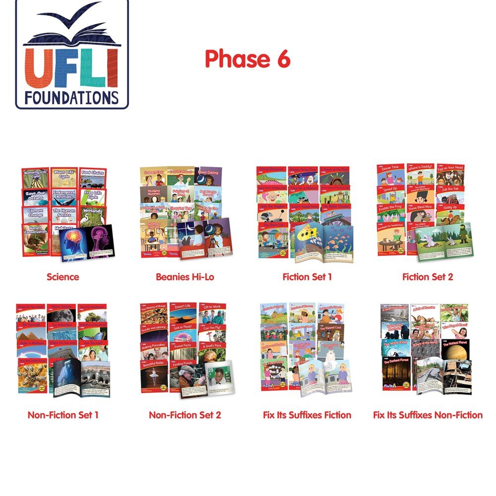 Letters & Sounds Phase 6 UFLI Single Kit - ABC School Supplies