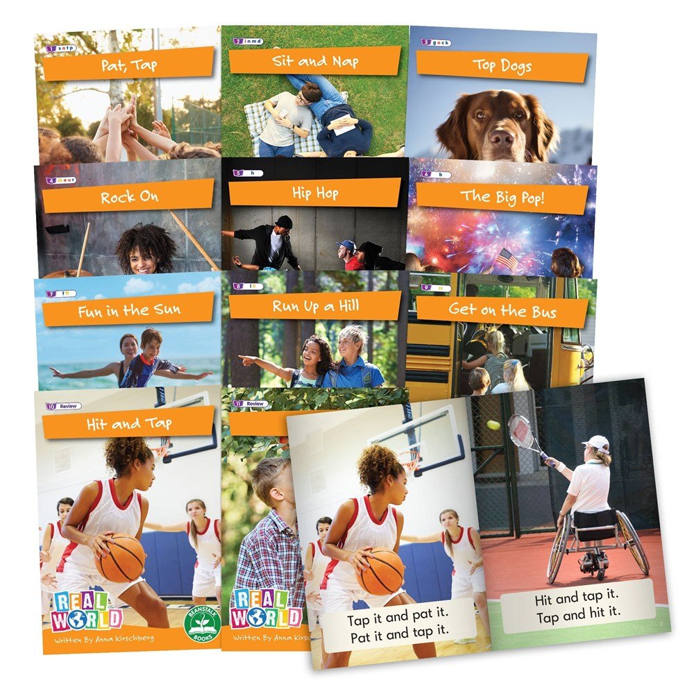 Letters & Sounds Real World Non - Fiction Hi - Lo Decodables Phase 2 - ABC School Supplies