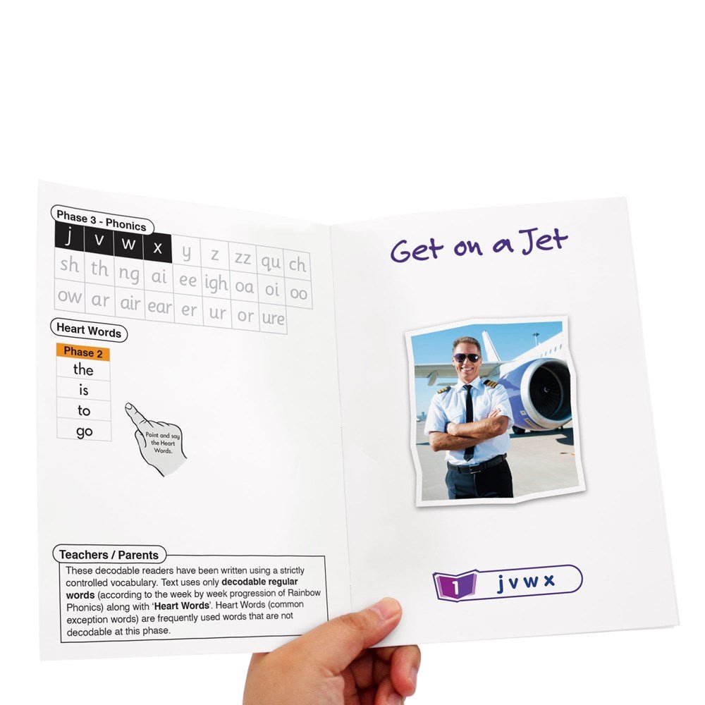 Letters & Sounds Real World Non - Fiction Hi - Lo Decodables Phase 3 - ABC School Supplies