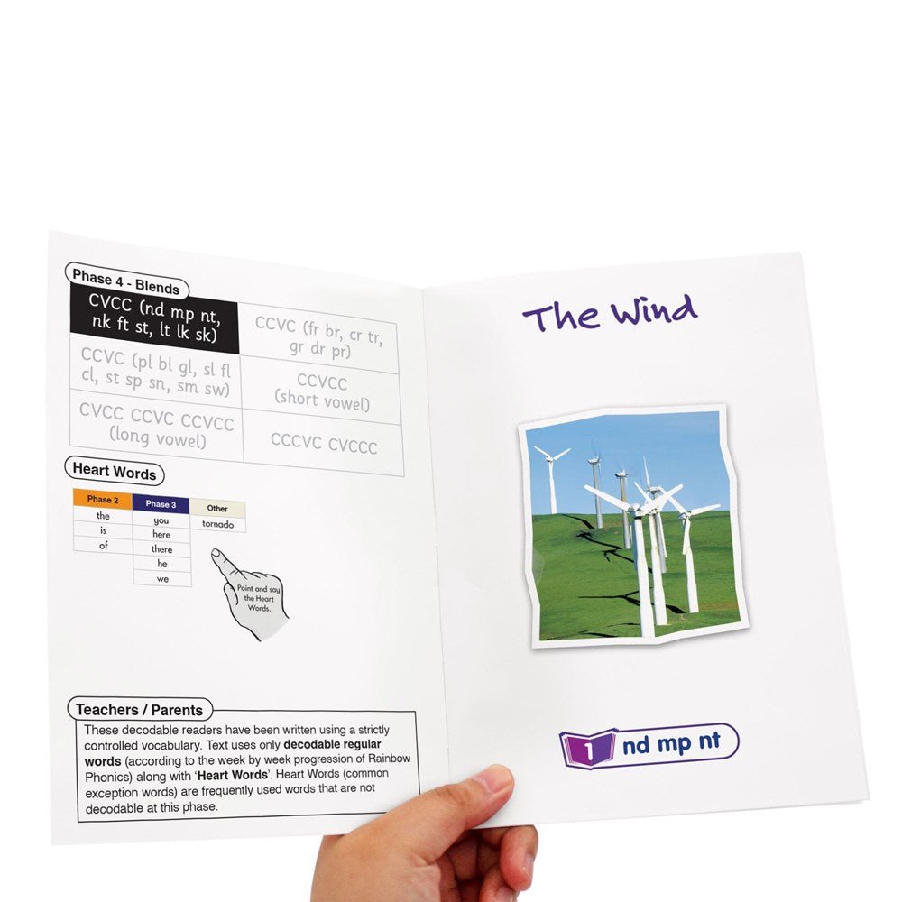 Letters & Sounds Real World Non - Fiction Hi - Lo Decodables Phase 4 - ABC School Supplies