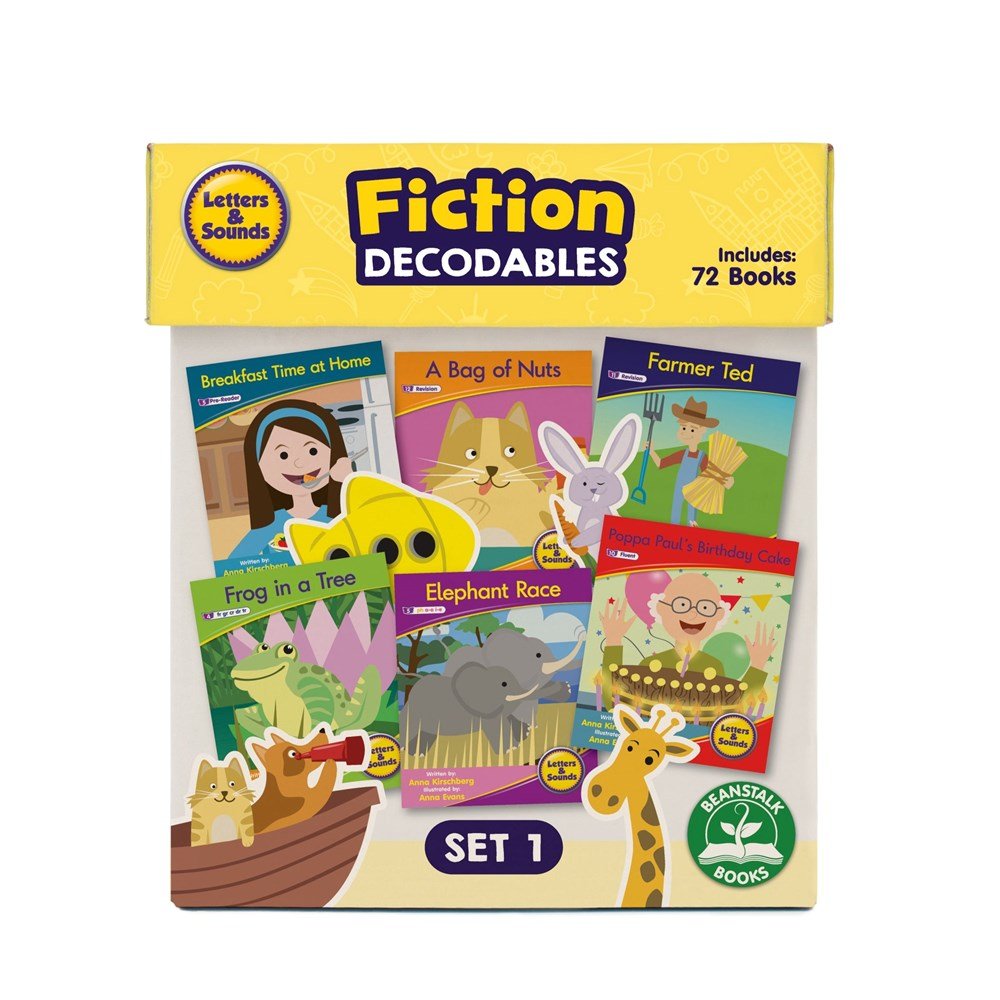 Letters & Sounds Set 1 Fiction Boxed Set - ABC School Supplies