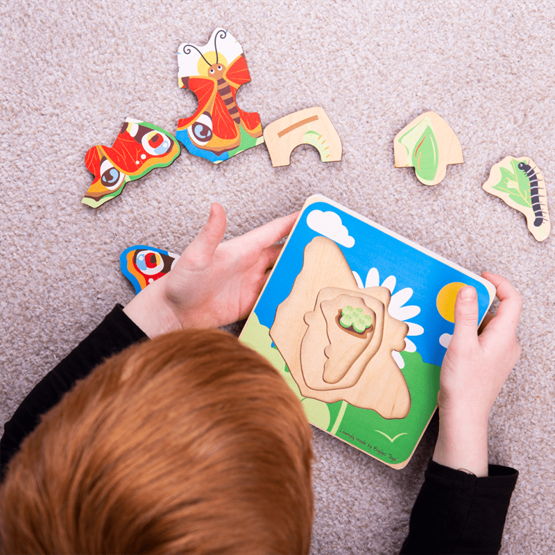 Lifecycle Layer Puzzle - Butterfly - ABC School Supplies