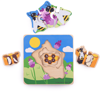 Lifecycle Layer Puzzle - Honeybee - ABC School Supplies