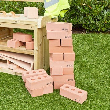 Lifesize Foam Building Bricks - ABC School Supplies