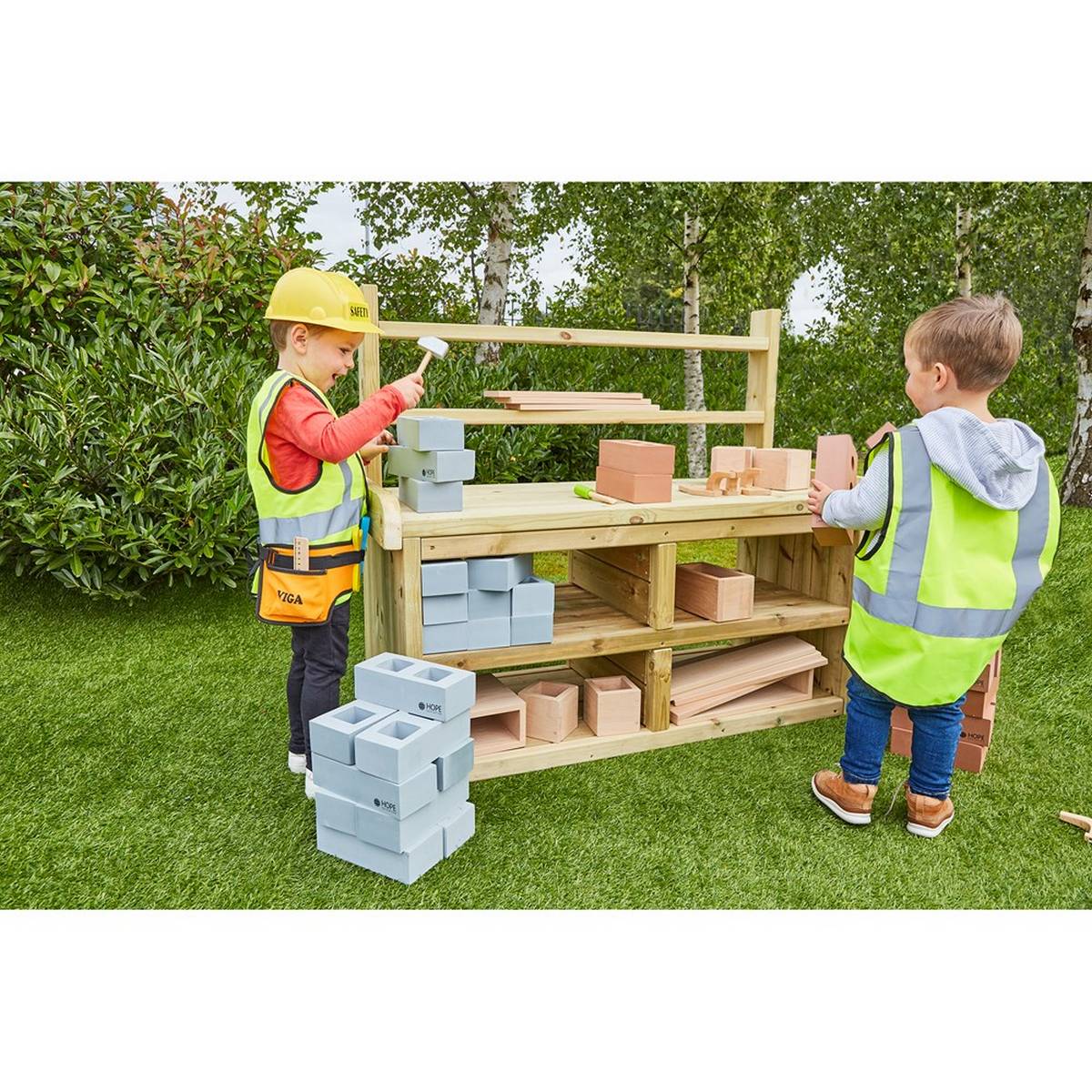 Lifesize Pretend Foam Breeze Blocks – Pack Of 20 - ABC School Supplies