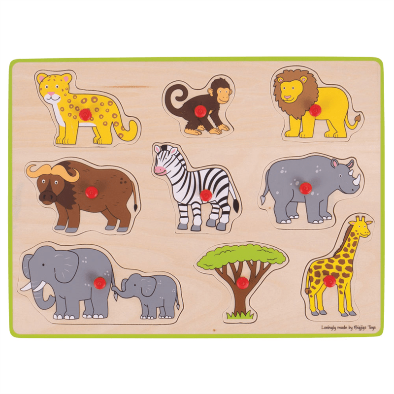 Lift Out Puzzle (Safari) - ABC School Supplies