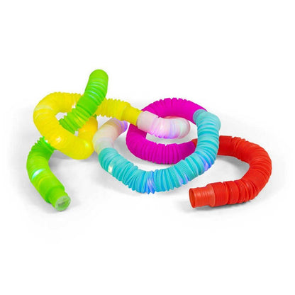Light Up Pop Tubes - Assorted Pack Of 24 - ABC School Supplies