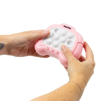 Light Up Push Popper Game (Pink) - ABC School Supplies
