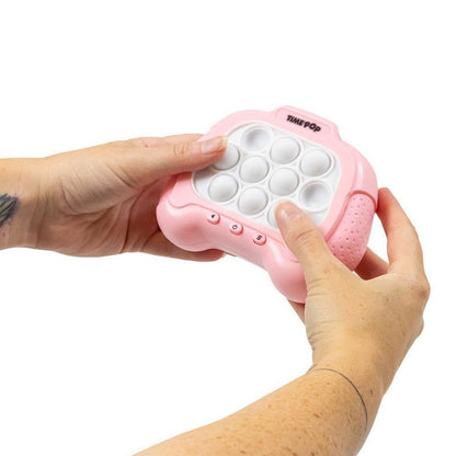 Light Up Push Popper Game (Pink) - ABC School Supplies