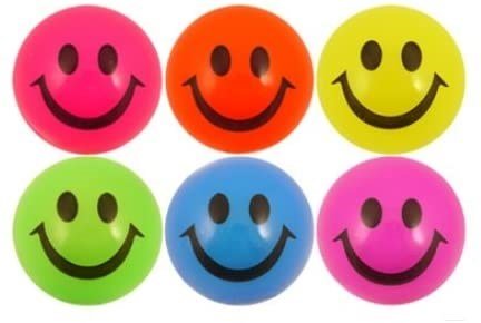 Light Up Smile Stress Ball 5Cm - ABC School Supplies