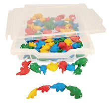 Linking Elephants 4 Colours Pack Of 80 - ABC School Supplies