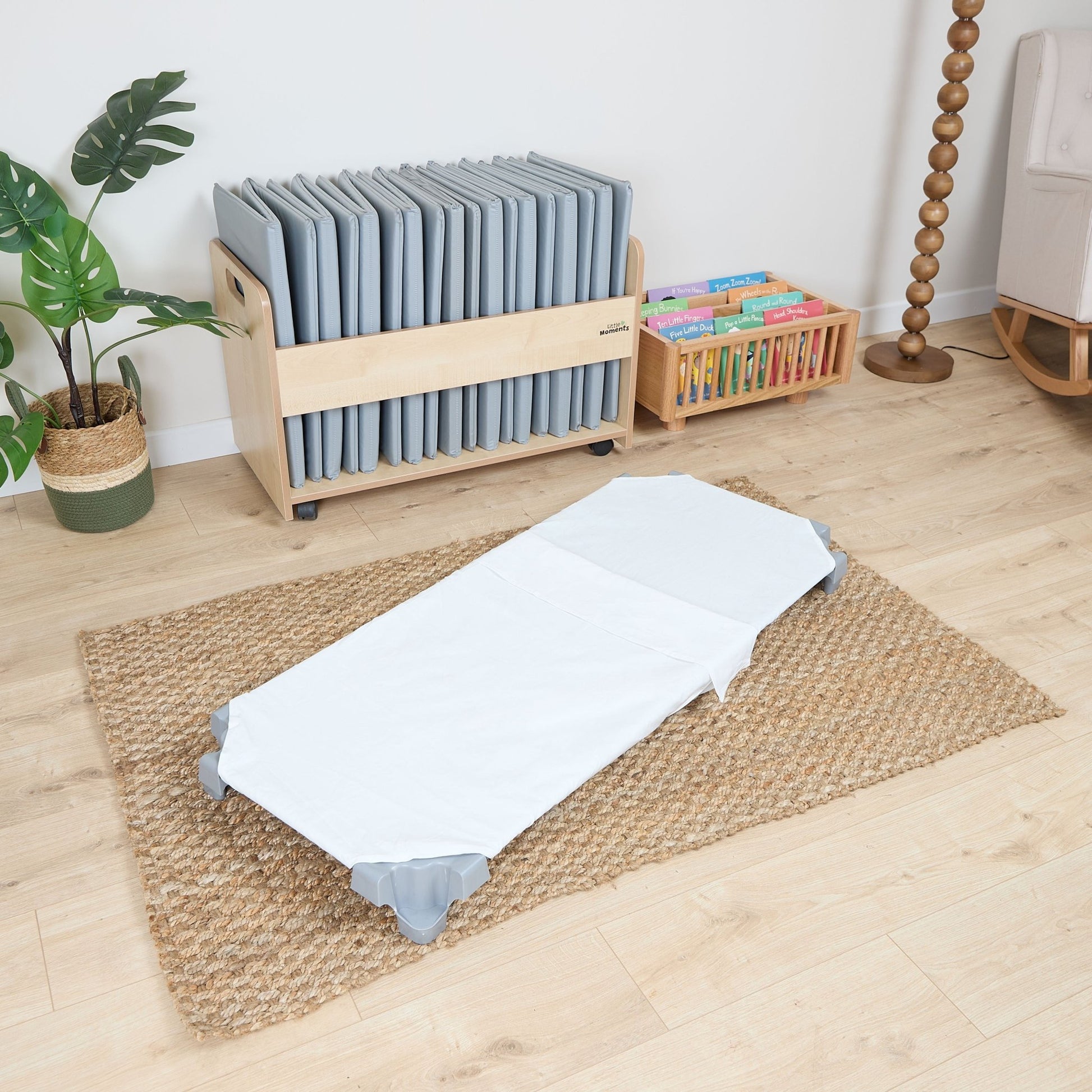 Little Moments Grey Rest Bed - ABC School Supplies