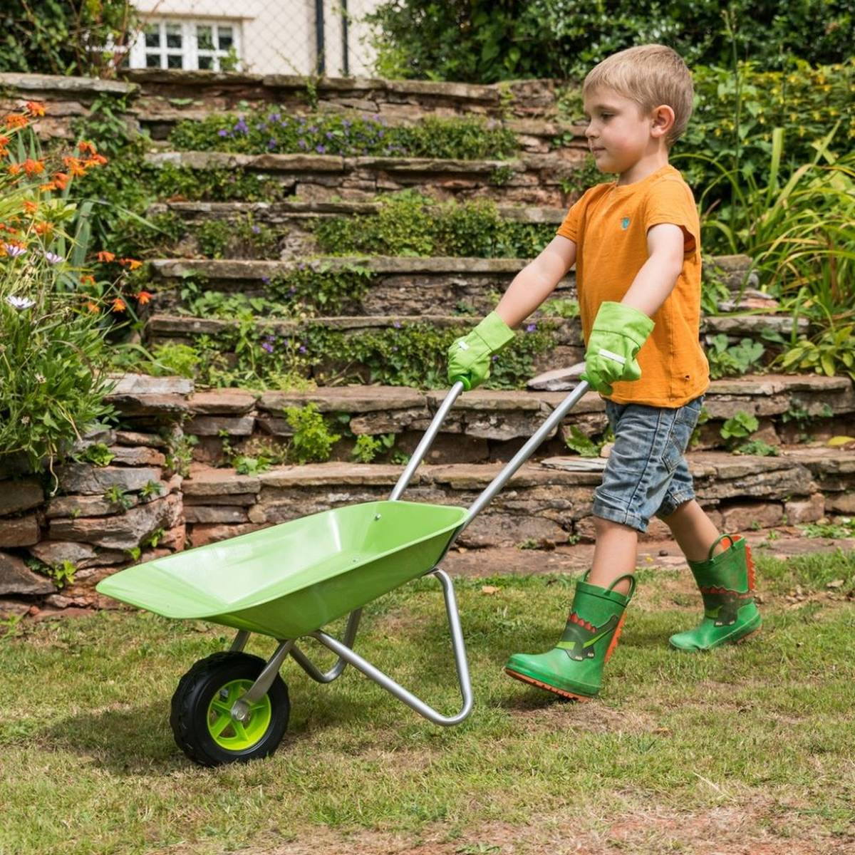 **Little Roots Wheel Barrow - ABC School Supplies