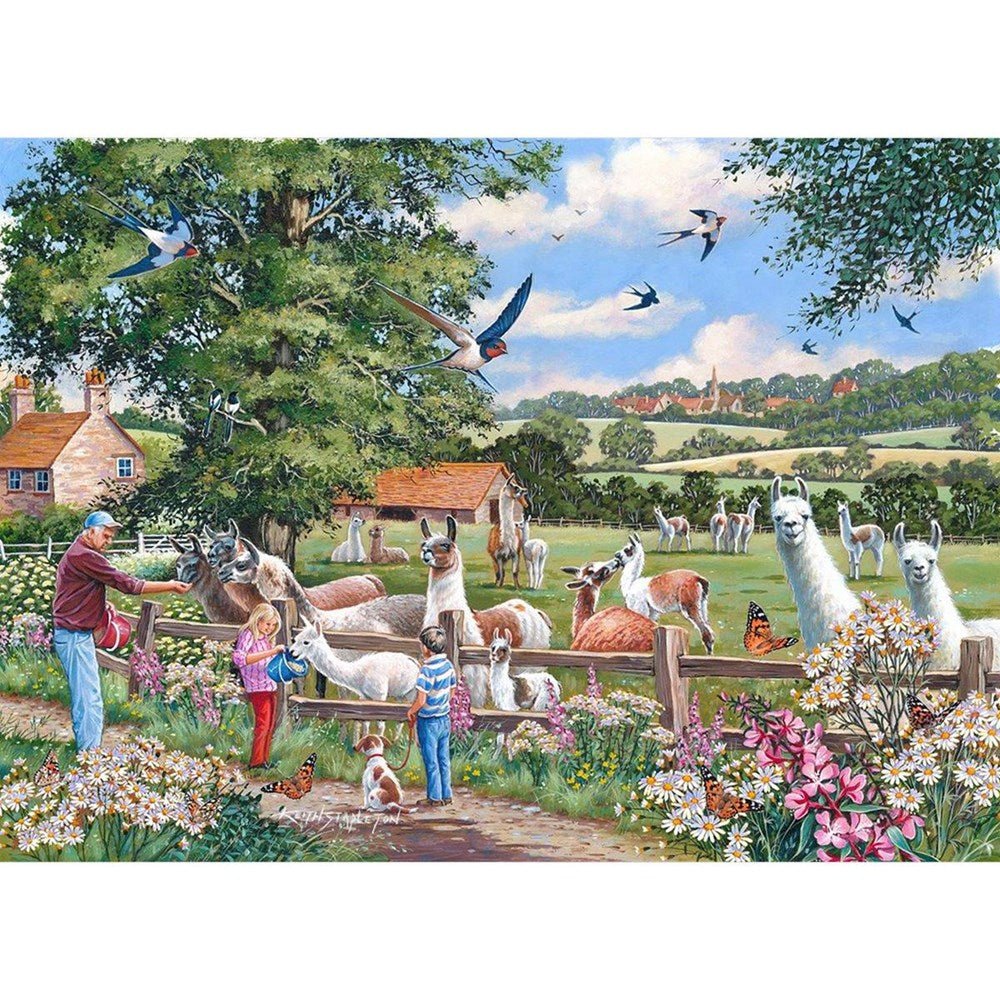 Llama Mamas - 1000 Piece Jigsaw Puzzle - ABC School Supplies