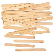 **Lollipop Sticks Natural Pack Of 100 - ABC School Supplies