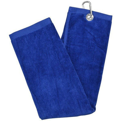 Longridge Blank Luxury 3 Fold Golf Towel - ABC School Supplies