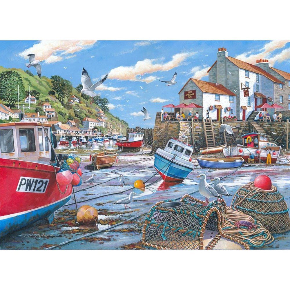 Low Tide - 1000 Piece Jigsaw Puzzle - ABC School Supplies