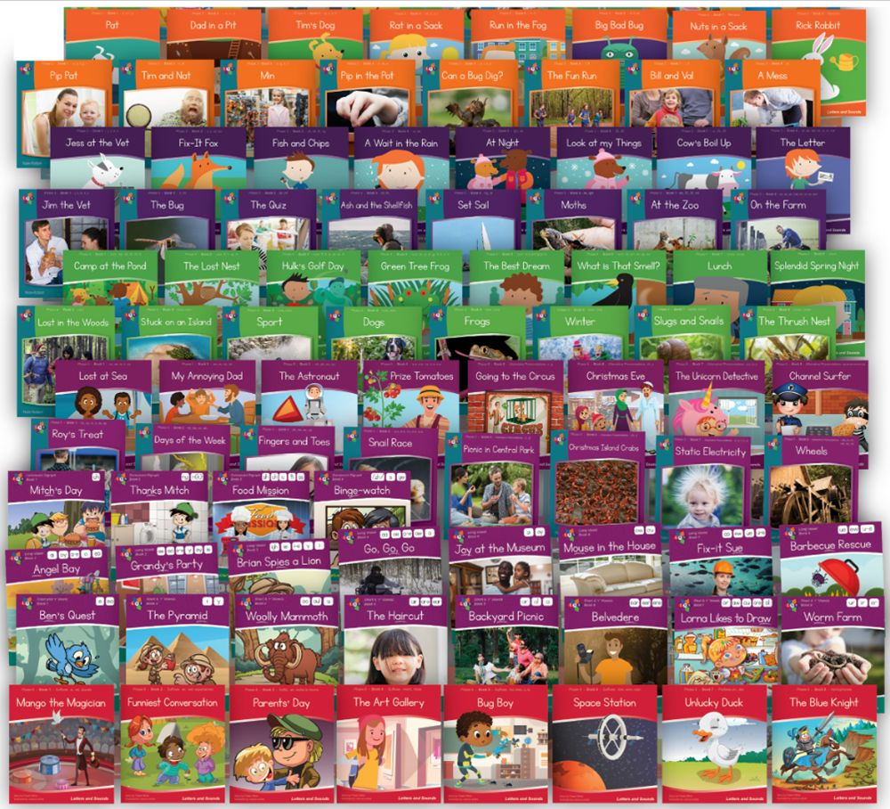 L&S Phase 2 To 6 Decodables Library - ABC School Supplies
