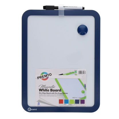 Magnetic Dry Wipe Whiteboard With Dry Wipe Marker - ABC School Supplies