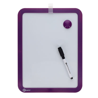 Magnetic Dry Wipe Whiteboard With Dry Wipe Marker Pack of 5 - ABC School Supplies