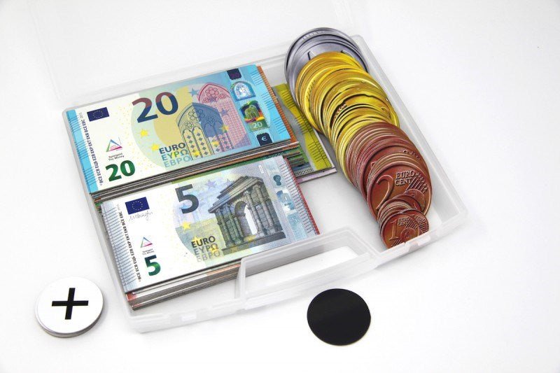 Magnetic Euro Money Set (100Pcs) - ABC School Supplies