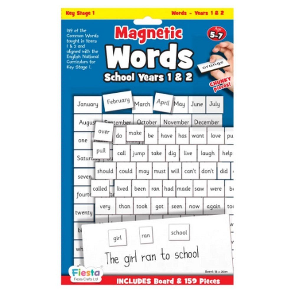 Magnetic First Words - Senior infants - First class - ABC School Supplies