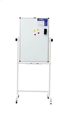 Magnetic Mobile Whiteboard and Chalk Board – 60x90cm - ABC School Supplies
