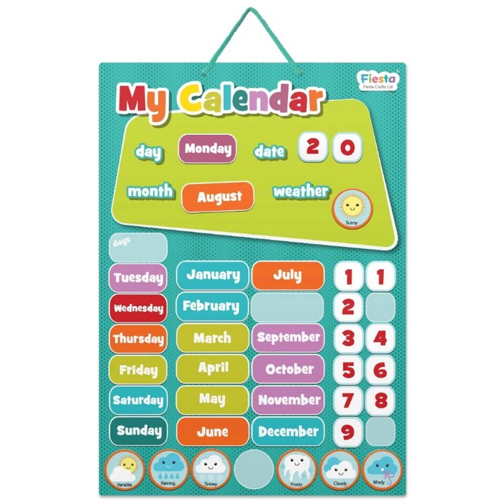 Magnetic My Calendar - ABC School Supplies