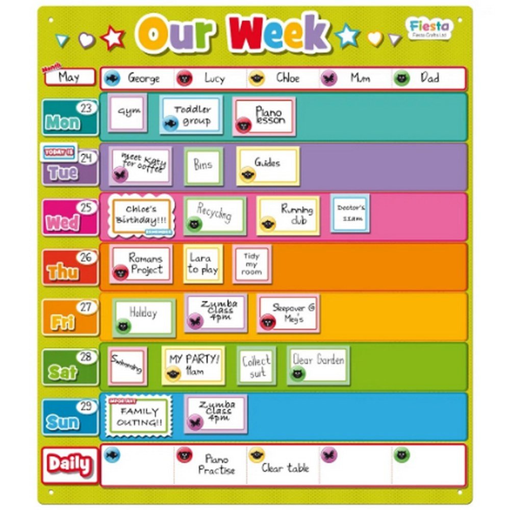 Magnetic Our Week - ABC School Supplies