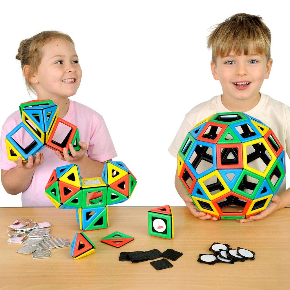 Magnetic Polydron Super Class Set - ABC School Supplies
