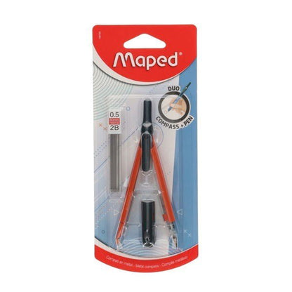 Maped 3 - Piece Compass Pen Set - ABC School Supplies