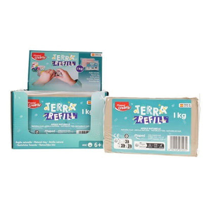 Maped Creativ 1kg Terra Refill Clay - ABC School Supplies