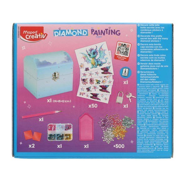 Maped Creativ Diamond Painting Secret Chest - ABC School Supplies