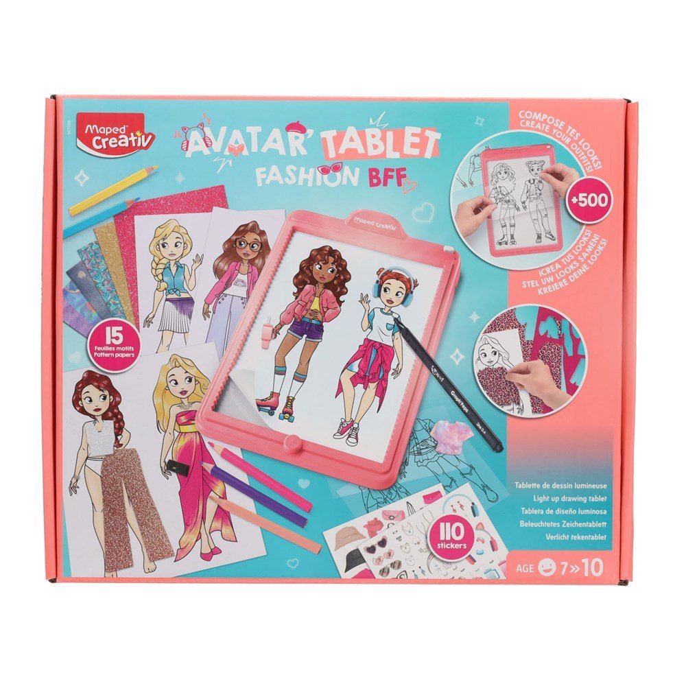 Maped Creativ Drawing Machine - Avatar Tablet Fashion - ABC School Supplies