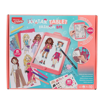 Maped Creativ Drawing Machine - Avatar Tablet Fashion - ABC School Supplies